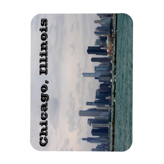 Magnet Flexible Chicago Skyline (Vertical)
