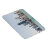 Magnet Flexible Chicago Skyline Avec Le Lac Michigan (Côté Droit)