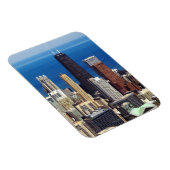 Magnet Flexible Chicago Skyline et points de repère (Côté Droit)