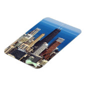 Magnet Flexible Chicago Skyline et points de repère (Côté Gauche)