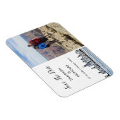 Magnet Flexible Chicago Skyline Fiançailles Photo Enregistrer La D (Côté Droit)