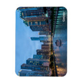 Magnet Flexible Chicago Skyline Sunset River (Vertical)