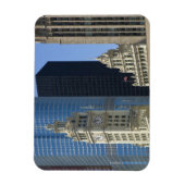 Magnet Flexible Chicago, Wrigley Building avec Trump Hotel & (Vertical)