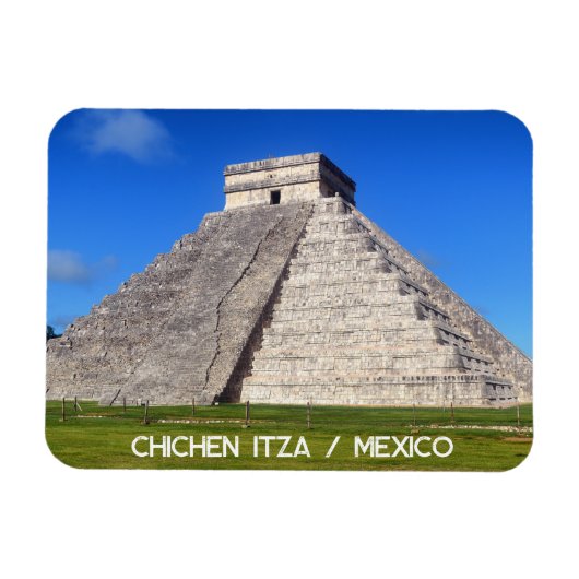 Magnet Flexible Chichen Itza, Guerriers du Temple (Horizontal)