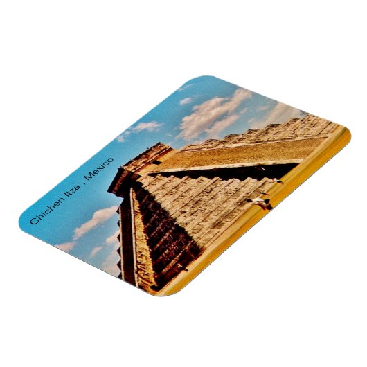 Magnet Flexible Chichen Itza, Mexique (Côté Gauche)
