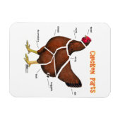 Magnet Flexible Chicken (Horizontal)