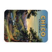 Magnet Flexible Chico California Travel (Horizontal)