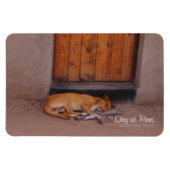 Magnet Flexible Chien au repos (Horizontal)