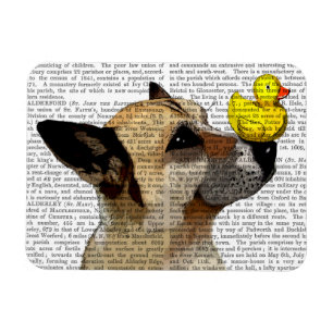 Magnet Flexible Chien berger allemand et canard