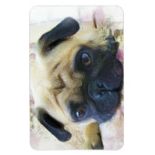 Magnet Flexible chien carlin (Vertical)
