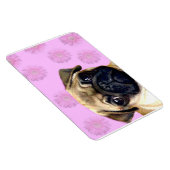 Magnet Flexible chien carlin (Côté Droit)