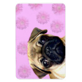 Magnet Flexible chien carlin (Vertical)