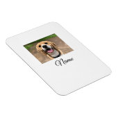 Magnet Flexible Chien chat photo ajouter le nom de l'animal de com (Côté Droit)