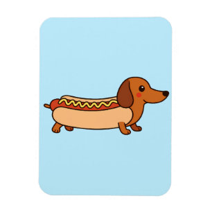 Magnet Flexible Chien chaud mignon