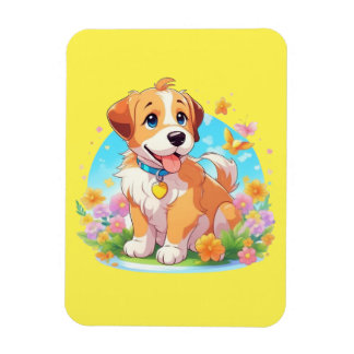 Magnet Flexible Chien chiot mignon