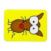 Magnet Flexible Chien de bande dessinée (Horizontal)
