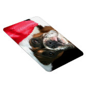 Magnet Flexible Chien de boîte de Noël (Côté Droit)