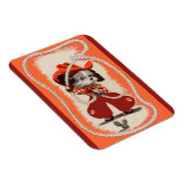 Magnet Flexible chien de cowboy (Côté Droit)