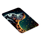 Magnet Flexible Chien de Dalmation lunaire (Côté Droit)