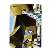 Magnet Flexible Chien de l'armée (Vertical)