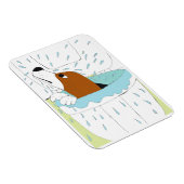 Magnet Flexible chien de toilette (Côté Droit)