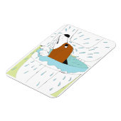 Magnet Flexible chien de toilette (Côté Gauche)