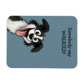 Magnet Flexible Chien Mignon (Horizontal)