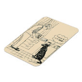 Magnet Flexible Chien vieillissant (Côté Gauche)