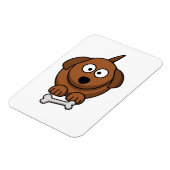 Magnet Flexible chien x os (Côté Gauche)