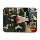 Magnet Flexible Chiens chauds (Horizontal)