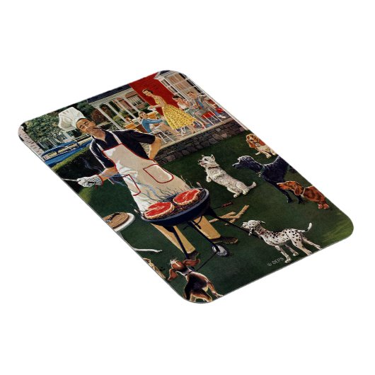 Magnet Flexible Chiens chauds (Côté Droit)