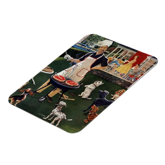 Magnet Flexible Chiens chauds (Côté Gauche)