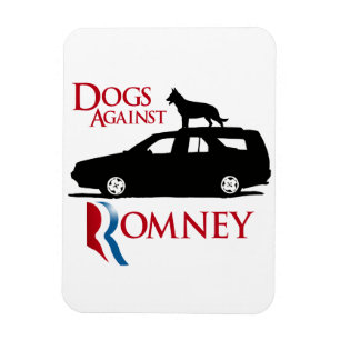 Magnet Flexible Chiens contre Romney - .png
