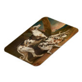 Magnet Flexible Chiens de Dalmatie (par James Ward) (Côté Gauche)