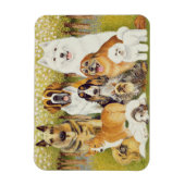 Magnet Flexible Chiens en mai (Vertical)