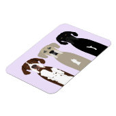 Magnet Flexible Chiens géants (Côté Gauche)