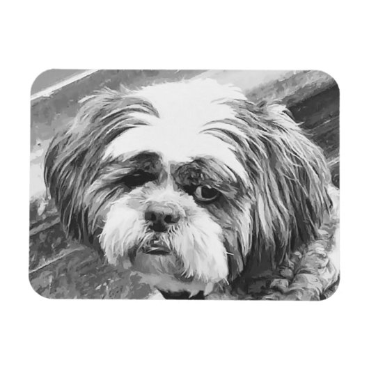 MAGNET FLEXIBLE CHIH TZU DOG (Horizontal)