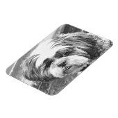 MAGNET FLEXIBLE CHIH TZU DOG (Côté Gauche)