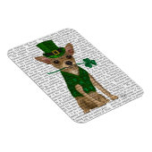 Magnet Flexible Chihuahua Leprechaun (Côté Droit)