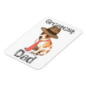 Magnet Flexible Chihuahua Papa (Côté Gauche)