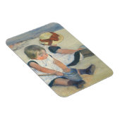 Magnet Flexible Children Playing on the Beach (Côté Droit)