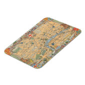 Magnet Flexible Children's Map of London, Angleterre (Côté Gauche)