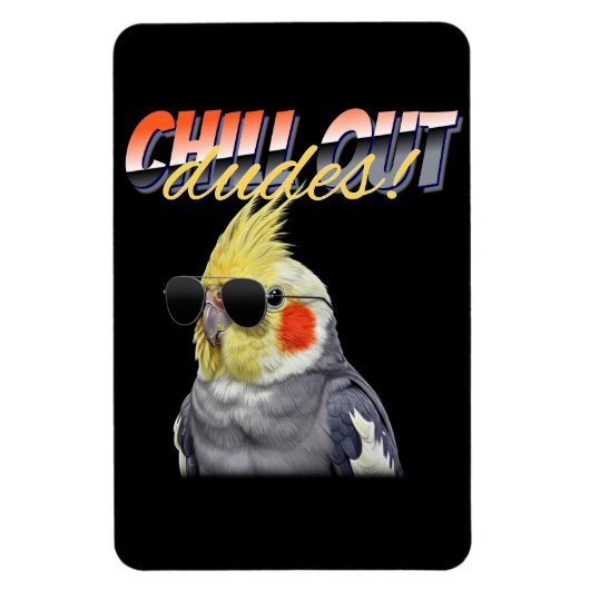 Magnet Flexible Chill Out Dudes (Vertical)