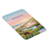 Magnet Flexible Chincoteague Virginie (Côté Droit)