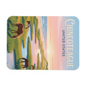 Magnet Flexible Chincoteague Virginie (Horizontal)