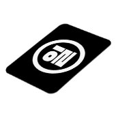 Magnet Flexible Chino coréen Numéro 1 Un 일 (Côté Gauche)