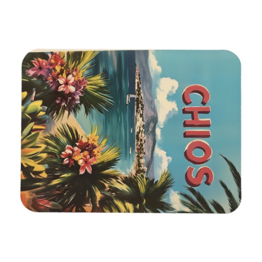 Magnet Flexible Chios vintage (Horizontal)