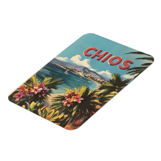Magnet Flexible Chios vintage (Côté Gauche)