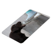 Magnet Flexible Chiot de Labrador Brown (Côté Gauche)