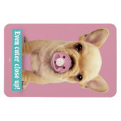Magnet Flexible Chiot mignon avec Pacificateur (Horizontal)